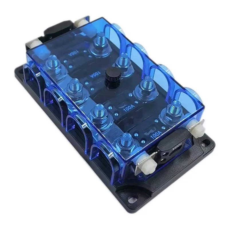Universal ANM Car Power Fuse Block Vehicle Fuses Holder Distribution Blocks Camping Car Yacht Fuse Box With Spare plug-in fuse fuse holder,fuse box holder,power distribution block,fuse box,marine fuse block