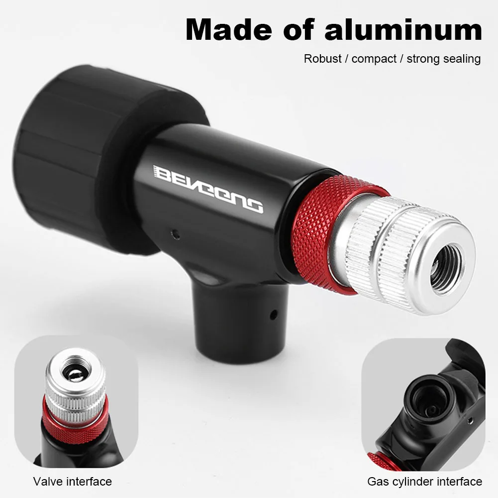 Aluminum Bike Inflator Head for Cycling Tire Repair