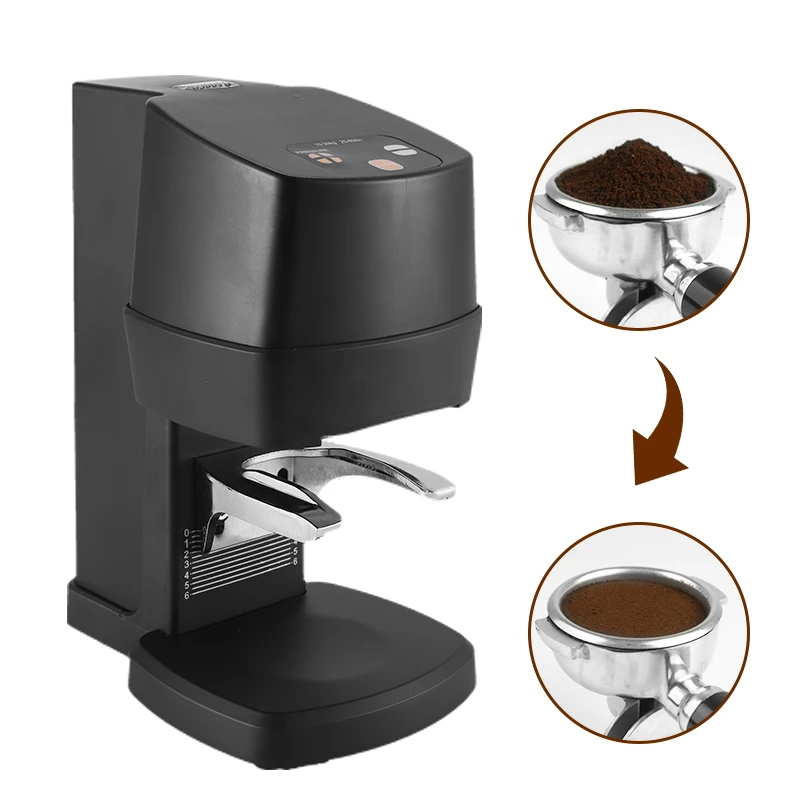 Cafetto Electric Coffee Tamper, Automatic Bean Powder Tamper, Flat Press, Coffee Tool, Commercial Housing Accessories , 58mm 1 pc 10 inch 350 4 wind fire rubber powder solid wheel flat top cart tiger tool car manufacturer