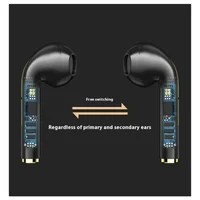 J18 In-Ear Wireless Earphones Stereo Bluetooth Touch Waterproof Noise Cancelling Various With Microphone Portable Headphones - Image 4