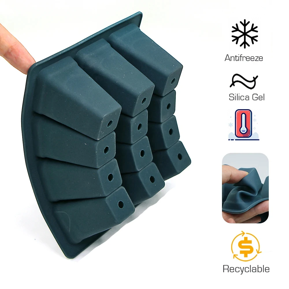Seed Starter Tray Seedling Tray 1pc Silicone 12 Cell Seed Starting Tray Seedling Germination Container Indoor Garden Nursery Pots Reusable Propagation Grow Box