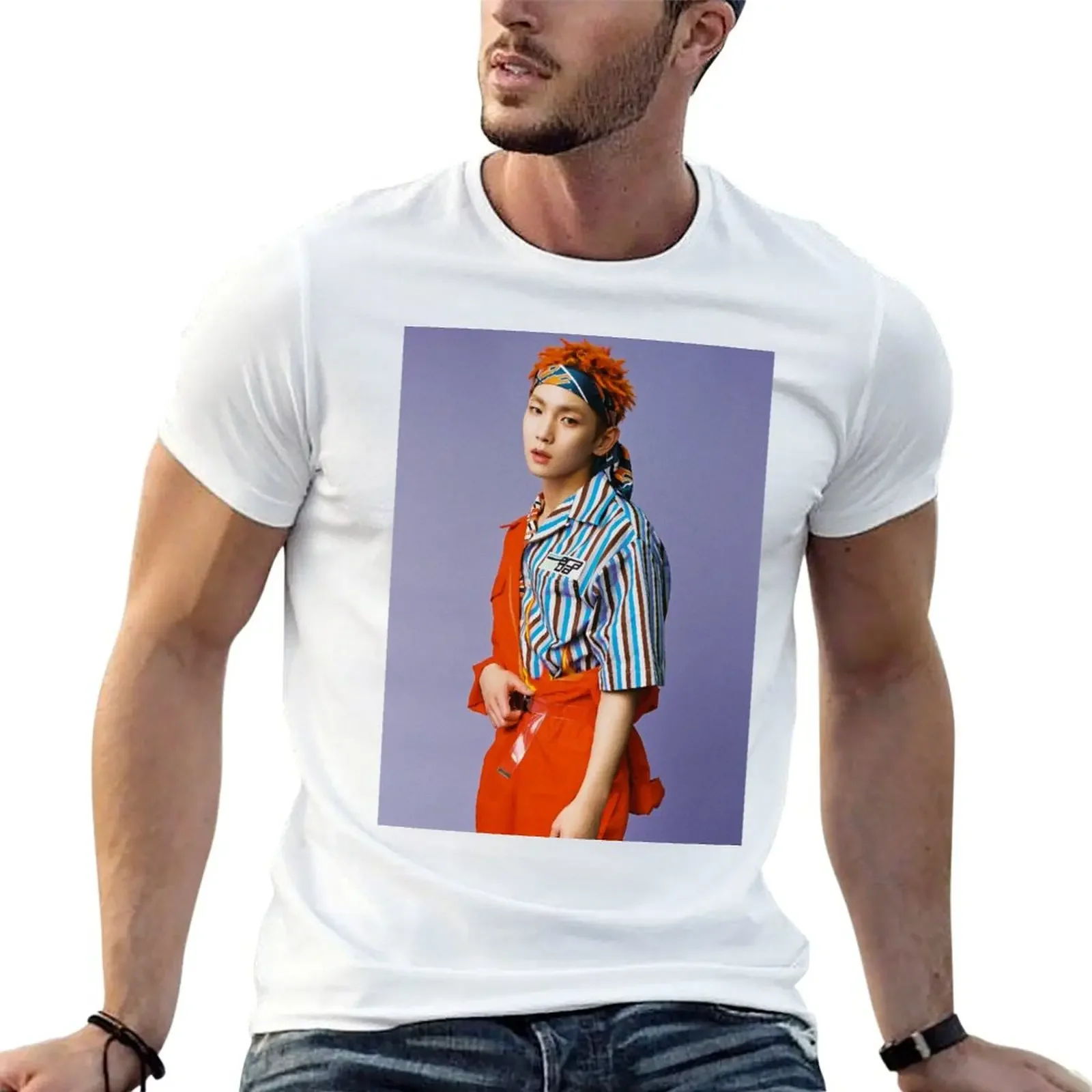 

SHINee KEY FOREVER YOURS T-shirt oversized oversizeds T-shirts for men cotton