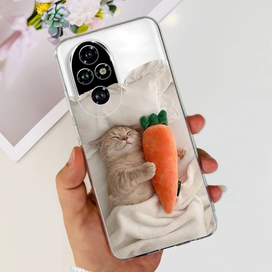 Cute Painted Clear Silicone Case - Soft Protective Cover