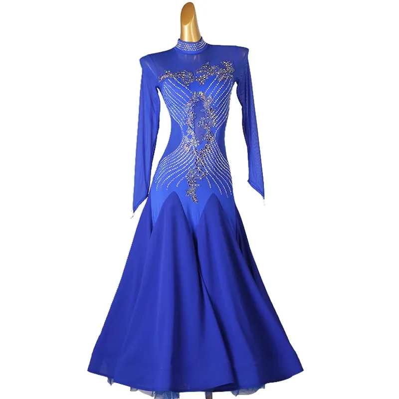 New Standard Ballroom Dance Dress Women Latin Skirt Performance Clothes Stage Costume Girls Competition Piece Modern Outfit