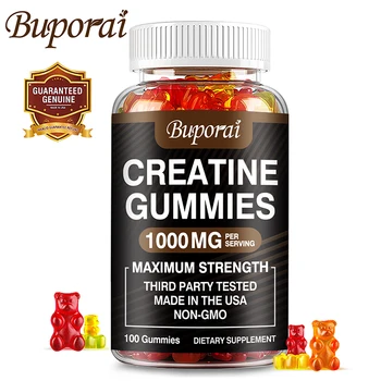 Creatine Monohydrate Gummies - Build Strength, Promote Muscle Growth, Improve Endurance and Energy 1
