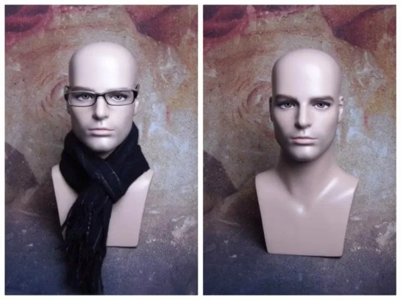 Realistic Fiberglass Male Mannequin Head For Wigs And Hat Display8988334  From H85i, $116.17