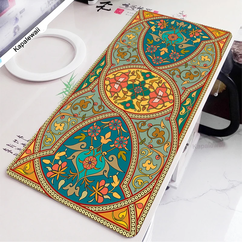 Perisian Carpet Mandala Flower Islam Mouse Pad Gaming New Home Computer