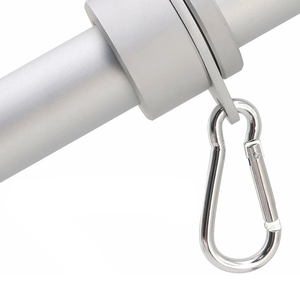 Parts Flag Pole Ring For 0.75-1 Inch Pole Sliver&deg; Rotating Aluminum Alloy Aluminum Swivel Ring Anti-Wrap