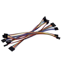 10PCS 2.54MM Pitch Dupont Line Female / Male 2P 3 4 5 6 7 8 9 10 Pin Dupont Cable Connector Jumper Cable Wire 10cm/20cm/30cm - Image 4