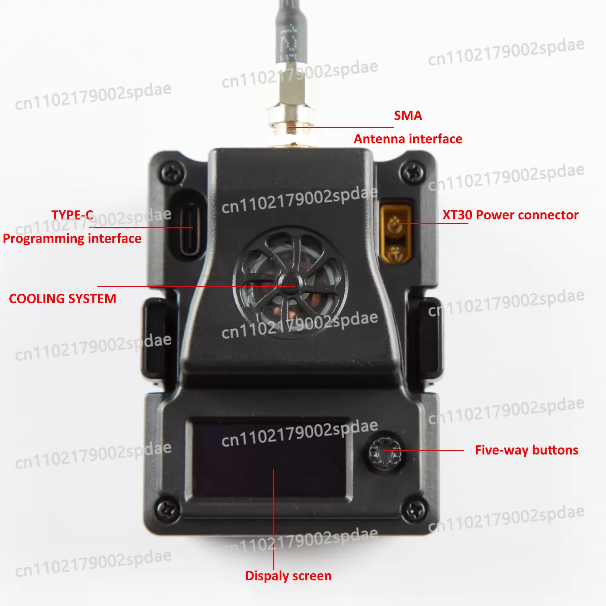 Module ELRS 433/400/360/560/530 MHz RX/TX pour Drone FPV
