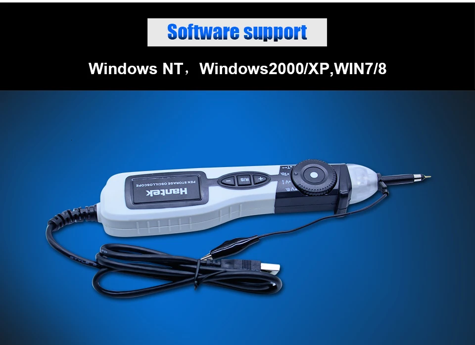 Hantek PSO2020 Portable Pen Storage USB Oscilloscope 20MHz Bandwidth 96MSa/s Dia