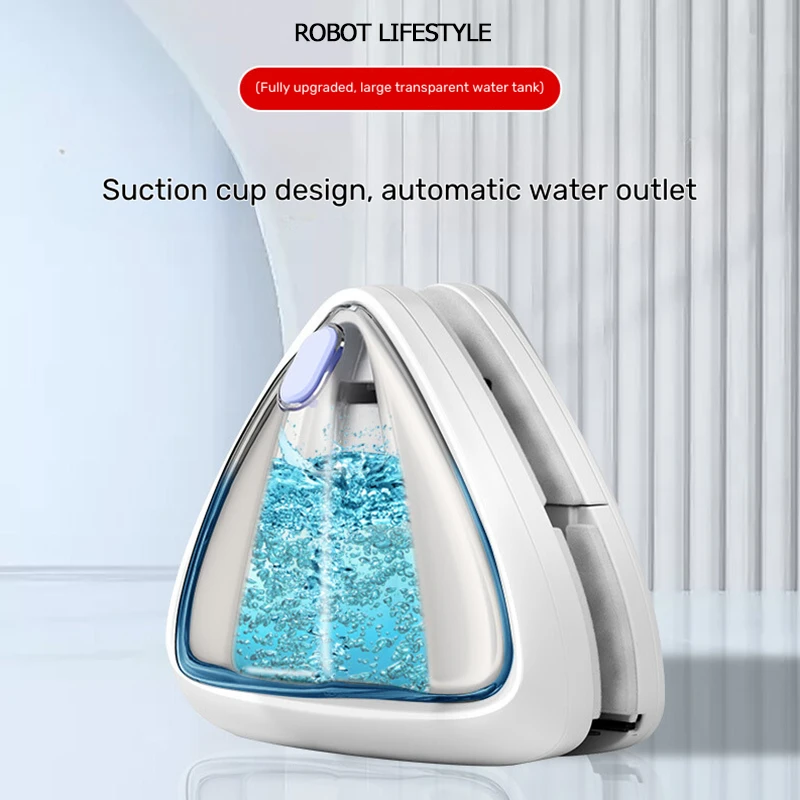 Magnetic Window Cleaner Double Glass Water Anti Pinch Automatic Water Outlet Glass Wiper Adjustable Super Strong Magnet 3mm-35mm 3