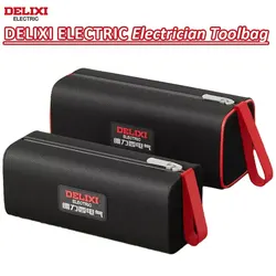 DELIXI ELECTRIC Tool Bag Oxford Cloth Portable Storage Bag Professional Maintenance Workers