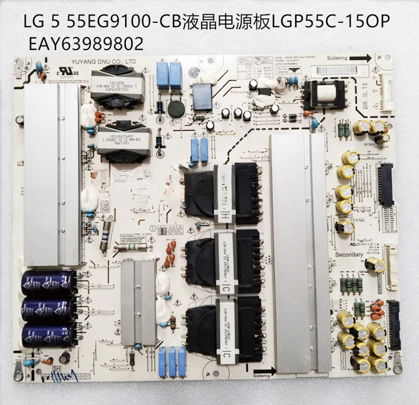 

Original disassembly for 55EG9100-CB power board for LGP55C-15OP EAY63989802 LGP55C-15OP EAY63989801