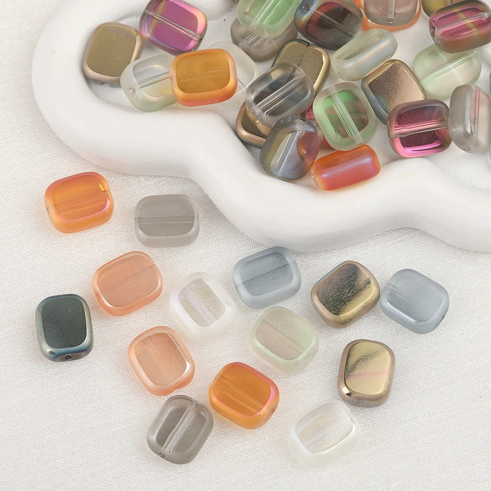 Cordial Design 10*12MM 320Pcs Crystal Material/AB Plating/Hand Made/DIY Beads Making/Rectangle Shape/Jewelry Findings&Components 1 Cordial Design 10*12MM 320Pcs Crystal Material/AB Plating/Hand Made/DIY Beads Making/Rectangle Shape/Jewelry Findings&Components - cordial
