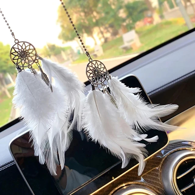 Pendentifs attrape-rêves pour filles, accessoires de voiture