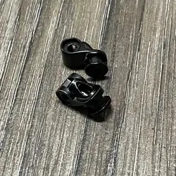 Enhanced Metal Repair Parts for Wireless Headphones Hinges (Black swivel 1 pair)