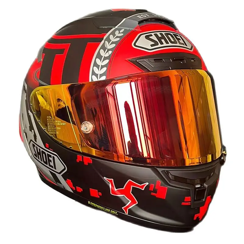 X14 Helmet Marquez 93 Black Gold Helmet Full Face Racing Motorcycle