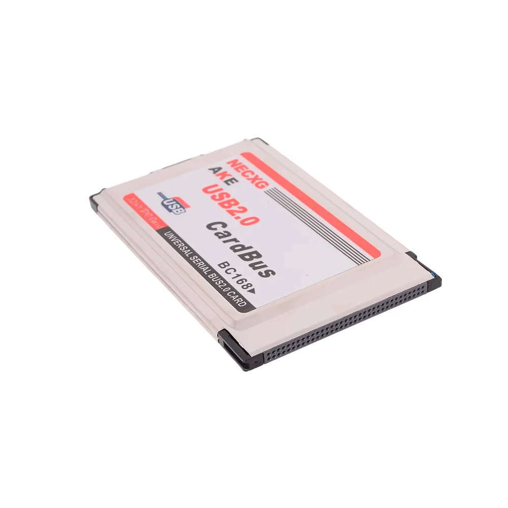 2025 신형 PCMCIA to USB 2.0 NEC 칩 숏 카드 USB2.0 카드버스 BC168 노트북 카메라 프린터 모바일 하드 드라이브용