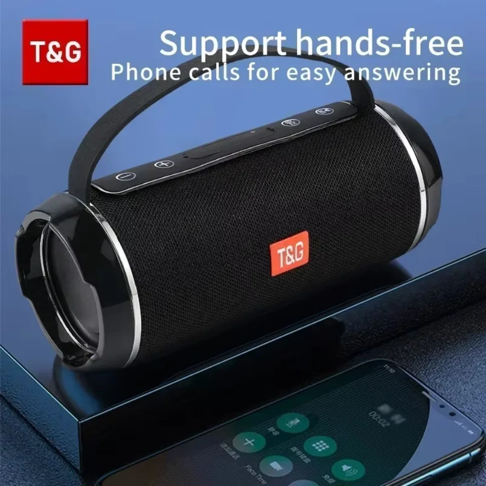 VIKEFON Wireless TG116C Bluetooth Speaker Outdoor Hands Free Call Portable Stereo Cloth TWS Bluetooth Speaker