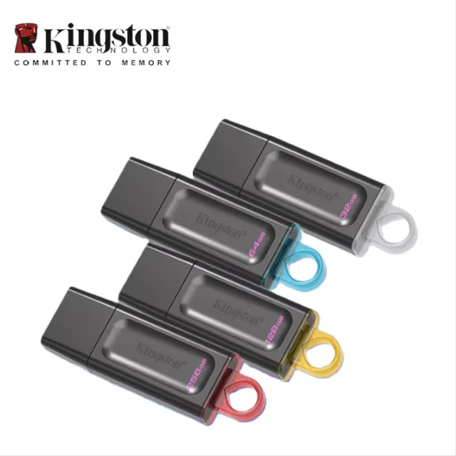 Kingston DataTraveler Exodia DTX USB 3.2 Gen 1 Flash Drive 64GB 128GB 256GB High Speed Pen Drive Portable U Disk for Laptop PC 1