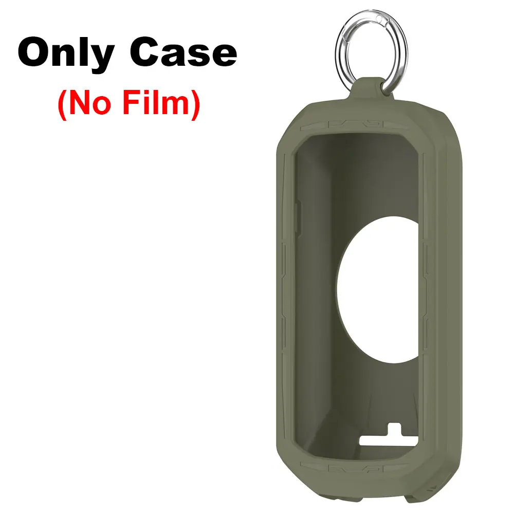 Premium Silicone Case with Screen Protector Film