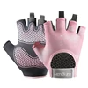 1Pair Workout Gloves Men Women Gym Lifting Fitness Climbing Exercises Work Out Wrist Belt Shock Absorb Foam Pad Palm Crossfit 5