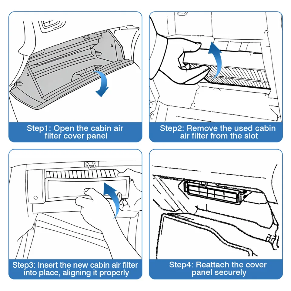 BDTS61J6X, MP111BDGF, BDGF-61-J6X Car Activated Cabin Cabon Air