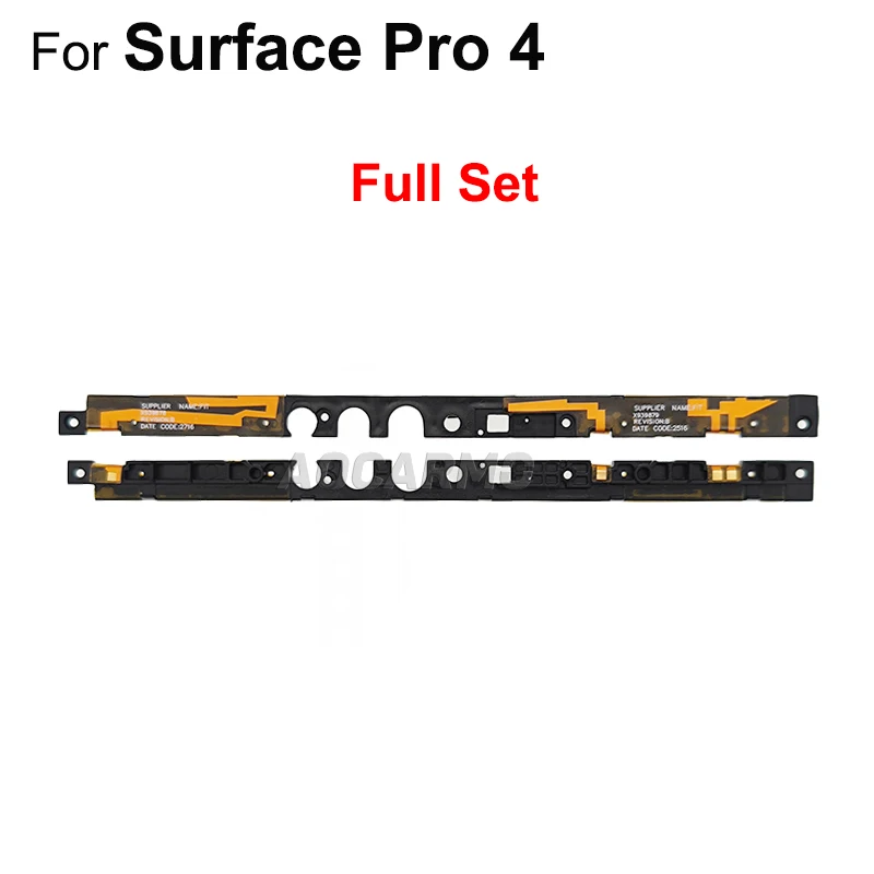 Aocarmo For Microsoft Surface Pro 4 Pro4 1724 WIFI 신호 안테나 플렉스 케이블 카메라 홀더 플라스틱 프레임 교체 부품