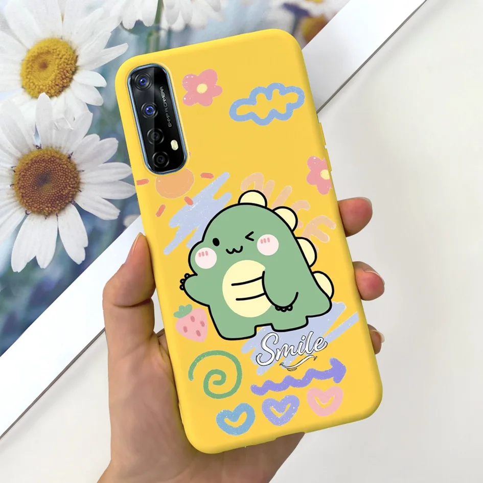 Lovely Astronaut Dinosaur Soft Silicone Phone Case Cover