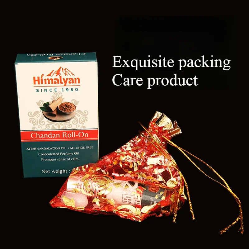 India Himalayan Sandalwood Incense Essential Oil Pure Walking Beads 8ml Soothing Sleep Aromatherapy Difusor De Aroma