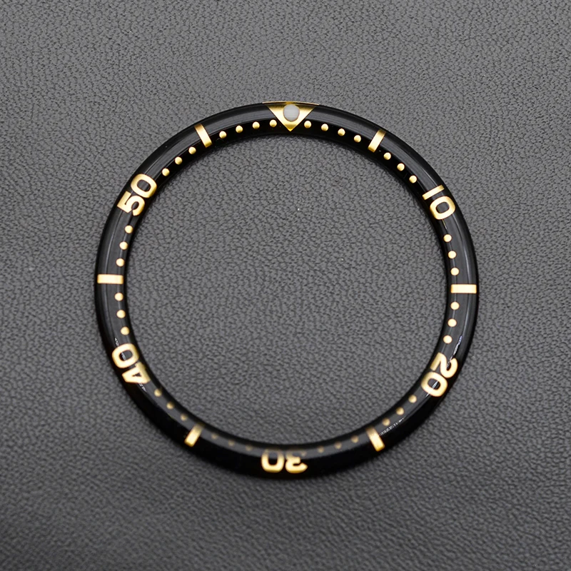 Premium 38x31.5 mm Resin and Aluminum Watch Bezel Insert