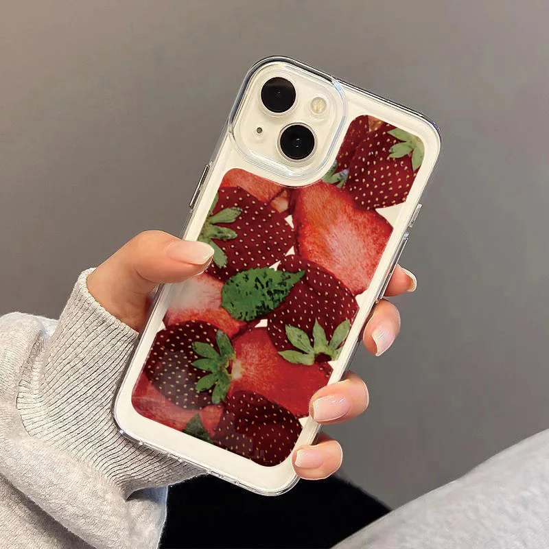Korean Style Strawberry Phone Case