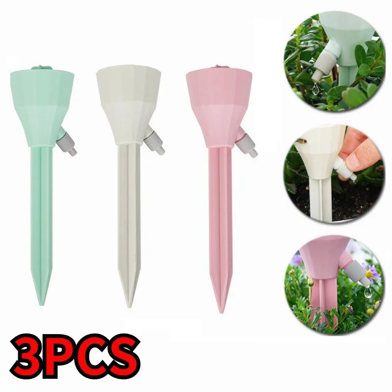 

3PCS Automatic Houseplant Watering System Drip Irrigation System for Flower Pots Automatic Garden Irrigation Tool and Equipment
