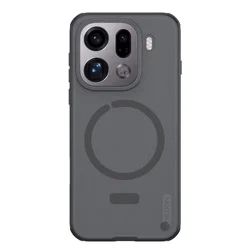 Magnetic Nillkin Super Frosted Shield Pro Phone Case - Anti - Fingerprint & Shockproof Back Cover for OPPO Find X9 Pro (Clear)
