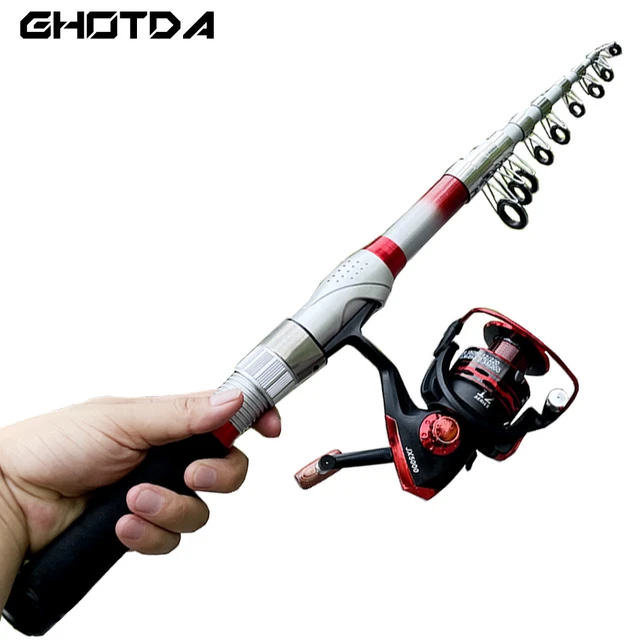 GHOTDA Super Hard Mini Fishing Rod 1.8-3.6m Long Throwing Fishing Reel  Combos Fishing Equipment Practical Tool Pesca - AliExpress