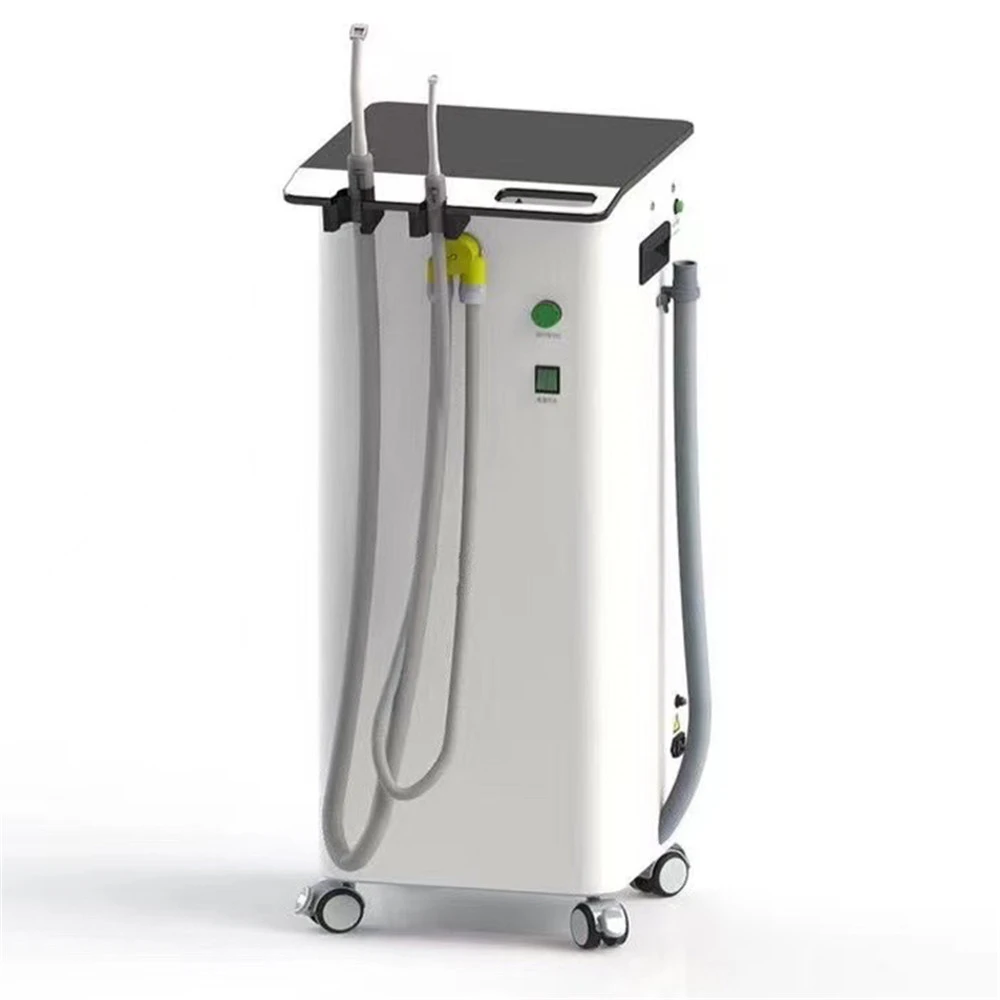 Movable Portable Vacuum Pump Dental Oral Suction Pump Machine System