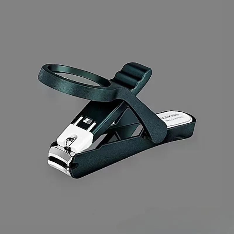 Nail Clipper with Magnifying Glass 1Pc For The Elderly Practical Anti-splash Stainless Steel Nail Clipper Beauty Tools toe nail clipper,nail clipper,nail clippers