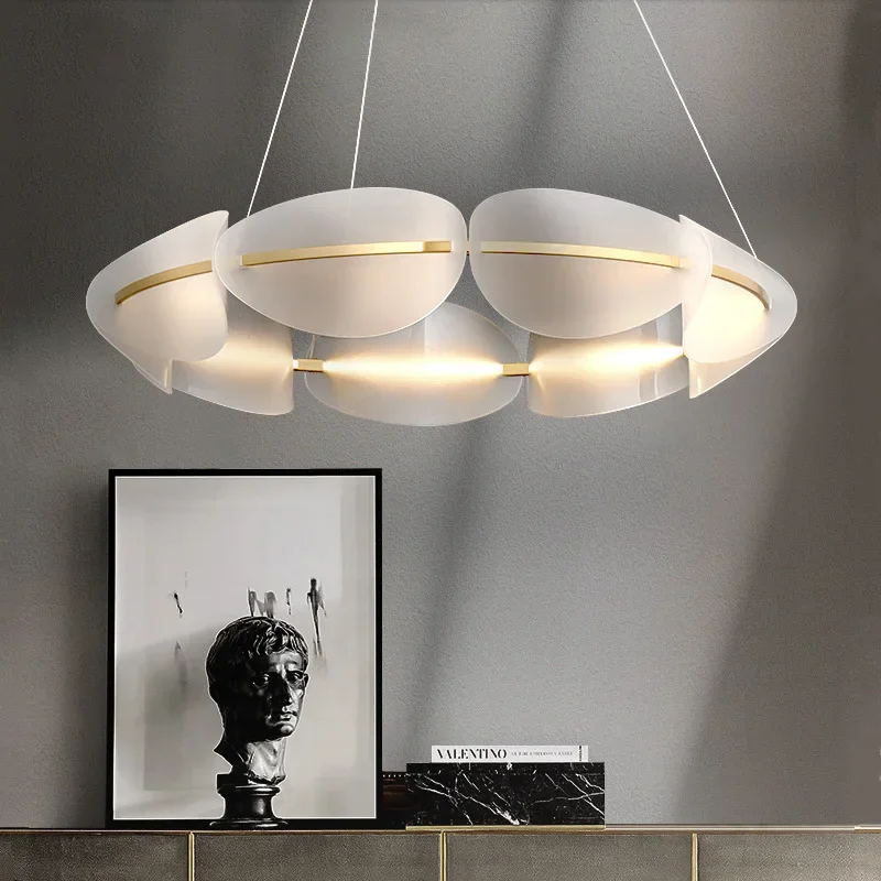 

Nordic Modern LED Pendant Lights Kitchen Living Dining Room Hotel Bedroom Chandeliers Luxury Home Decor Indoor Lighting Fixtures