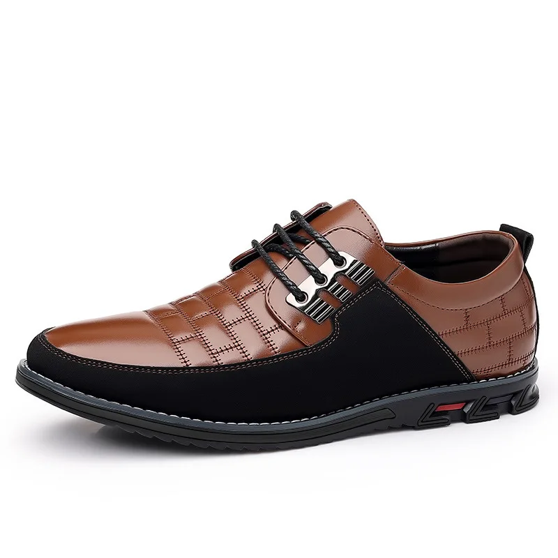 Autumn & Spring Men's Shoes Fashion PU Leather Shoes Sports Casual Large Size 38-52