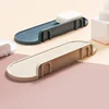 Bathroom Storage Shelf Plastic Wall Mount Shelf Adhesive Soap Shower Shelves Seasoning Bottle Bracket Storage Rack رف تخزين 5