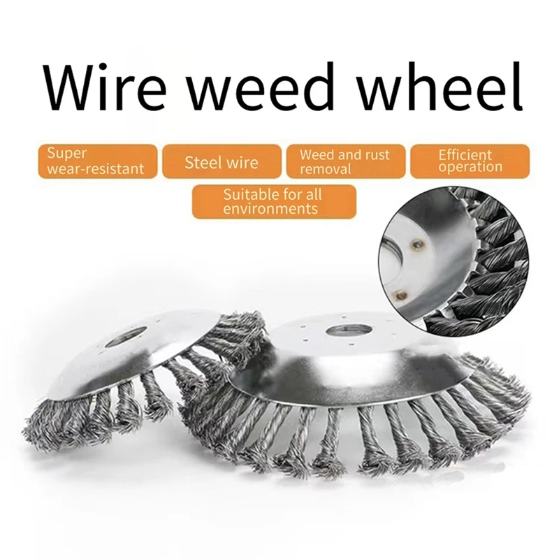 Indestructible Trimmer Head, Indestructible Trimmer-Cut Everything In Seconds, Unbreakable Wired Blade
