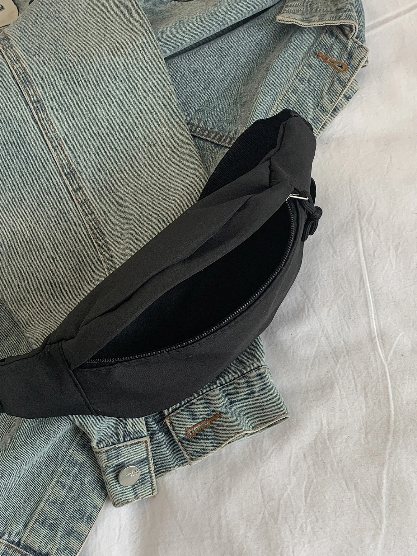 Hüfttaschen Herren und Damen Street Trend Hüfttasche Oxford Casual Hüfttasche Umhängetasche Brusttasche Taillengürtel Handytasche – Detail 5