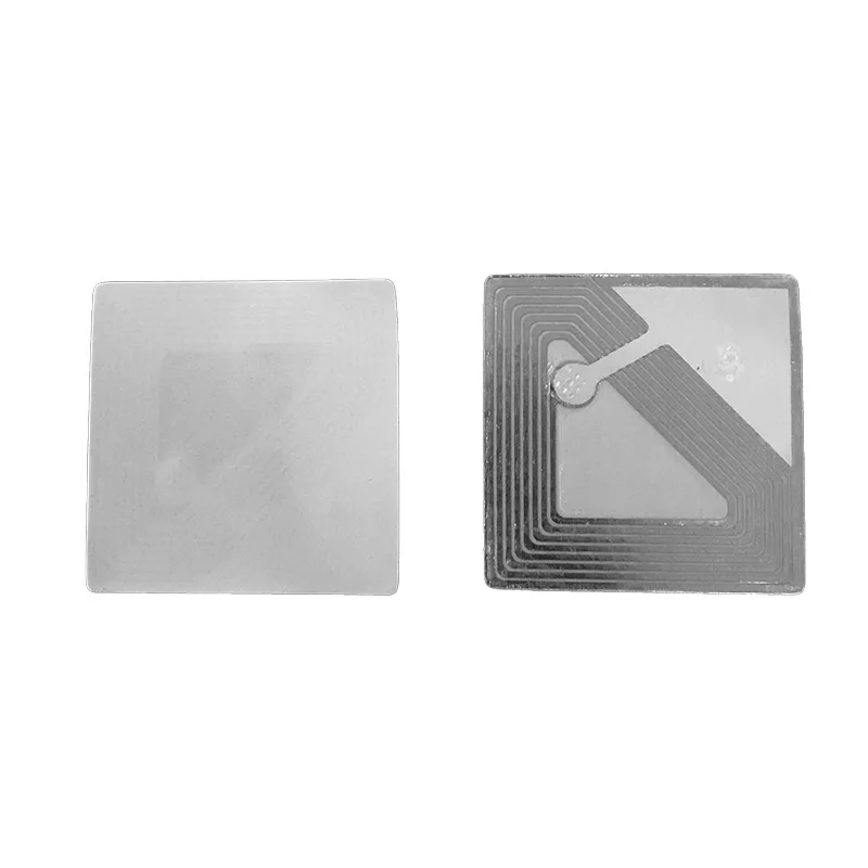 1000개 ESA RF 8.2MHz 도난 방지 태그 26x26mm 슈퍼마켓 도서관 도난 방지 스티커 흰색