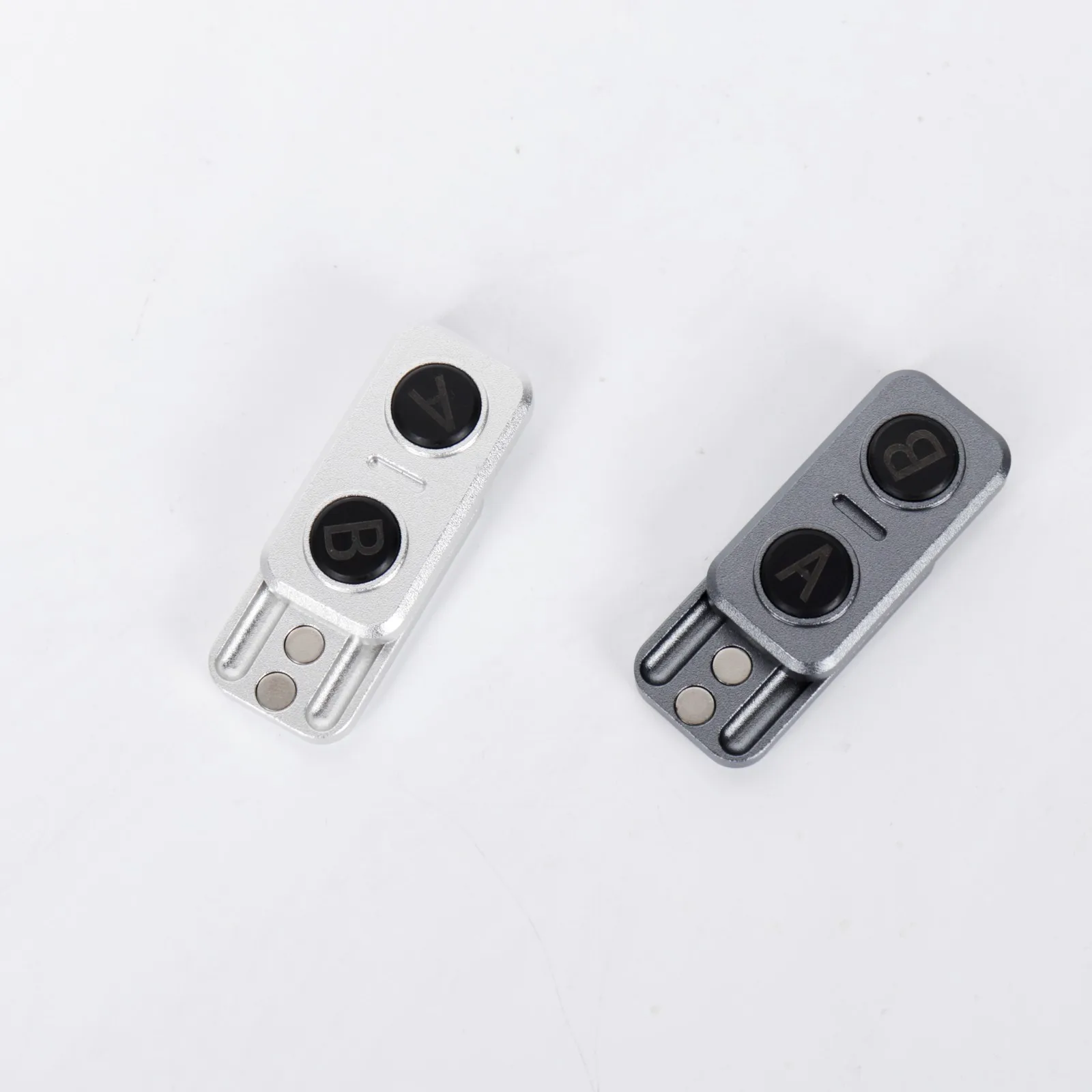 

Alloy AB Button Fidget Slider EDC Metal Fidget Toys ADHD Tool Anti-anxiety Office Adult Stress Relief Toys