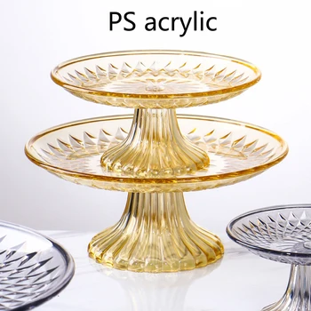 Round Cake Stand Dessert Tray 1