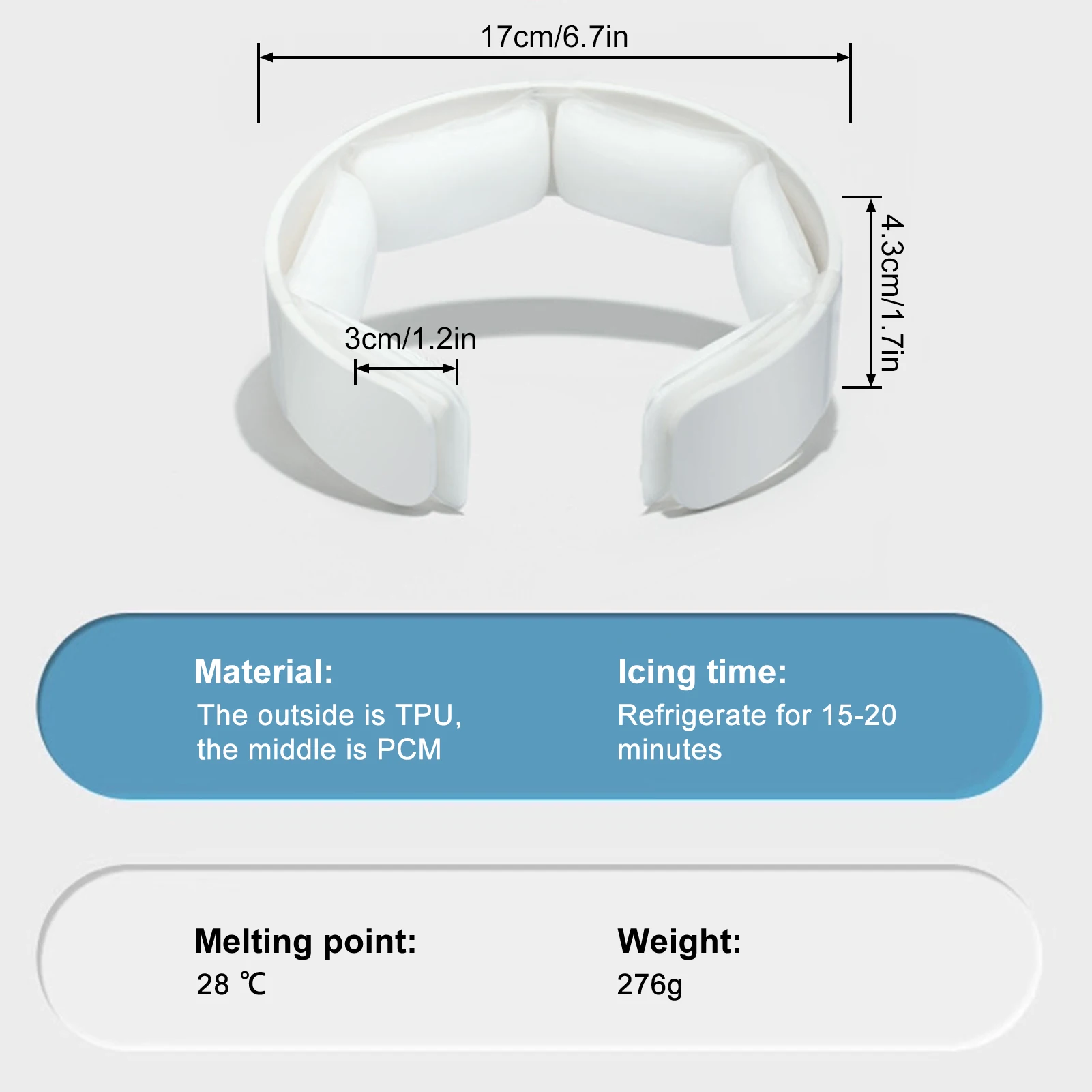 Outdoor Cooling Neck Wrap