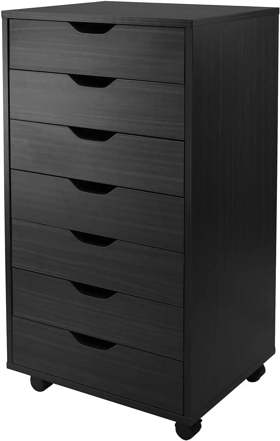 Halifax Storage/Organization, 7 drawer, Black