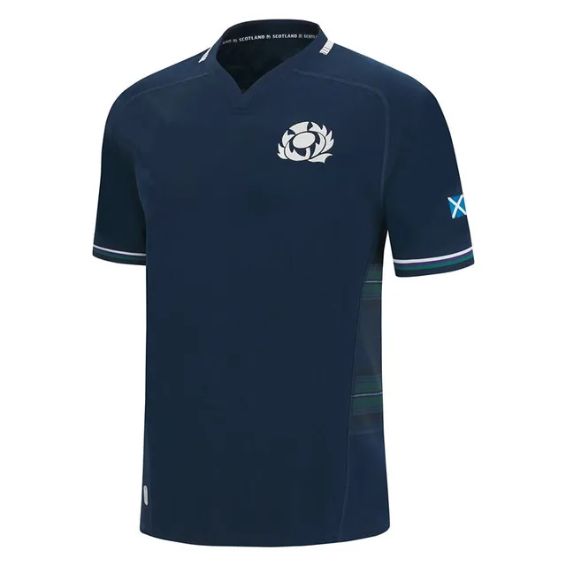 

2023 SCOTLAND RUGBY Home Rugby Training Jersey Custom name and number size S-M-L-XL-XXL-3XL-4XL-5XL