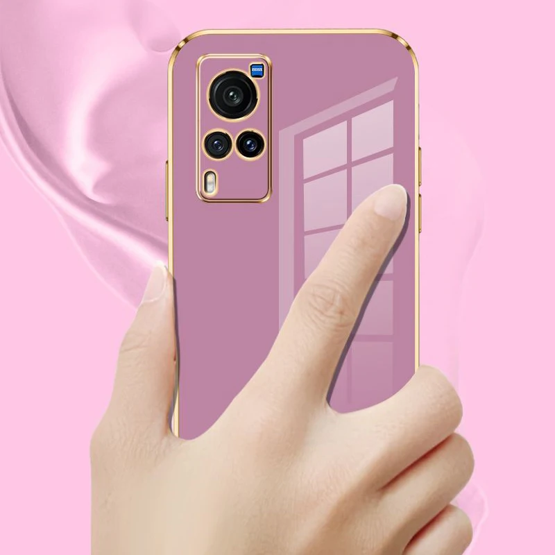 Luxury Square Plating Shockproof Phone Case - Enhanced Protection and Style